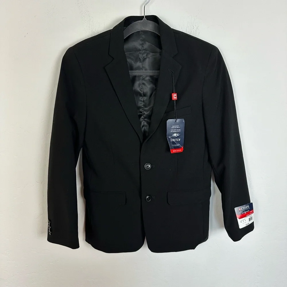 NWT Ralph Lauren Black Blazer - Boys 14